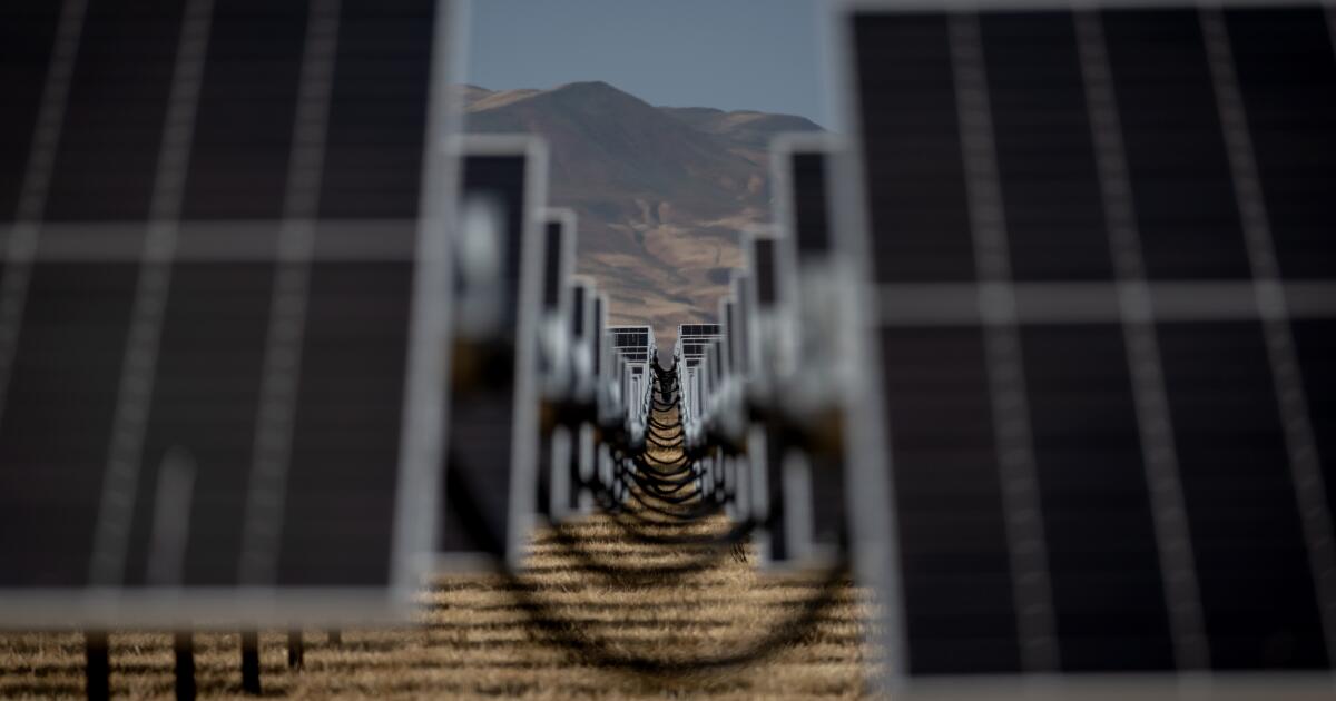 New solar project will help power California's most powerful water plant