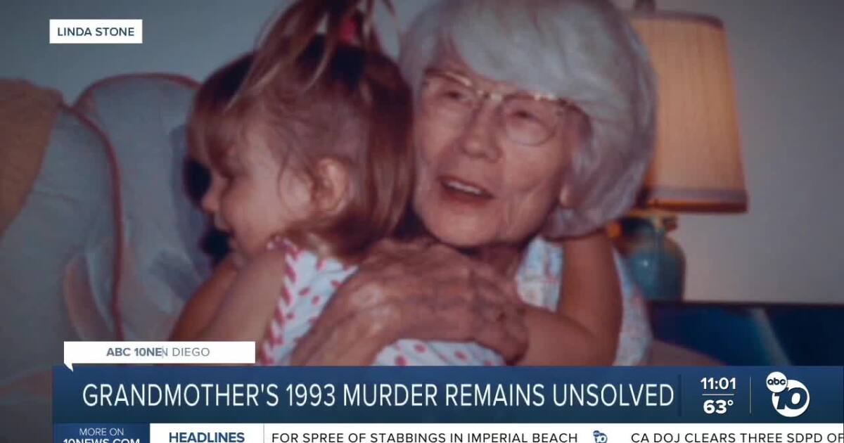 San Diego grandmother's 1993 cold case murder remains unsolved