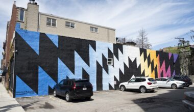 Chicago murals: West Town painting by Denver artist resembles Mexican sarape