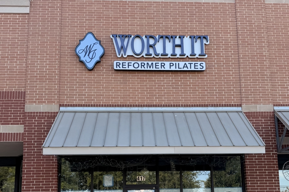 outside the building of Worth It in Keller