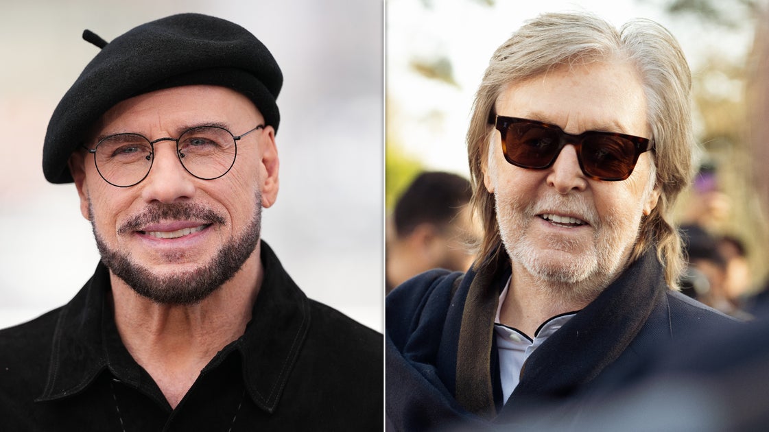 John Travolta Reveals He's Sung With Beatles Legends Paul McCartney And Ringo Starr