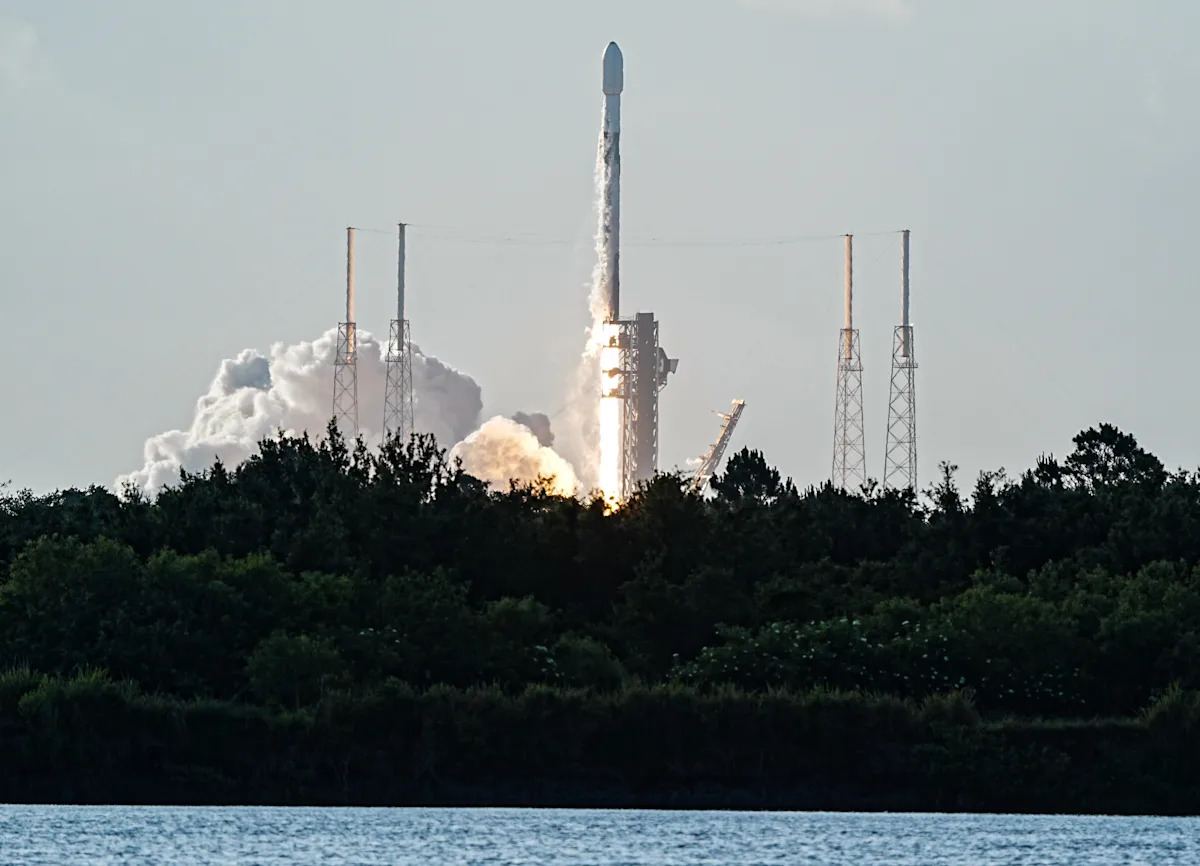 SpaceX launches rocket from Cape Canaveral on Memorial Day morning. See photos