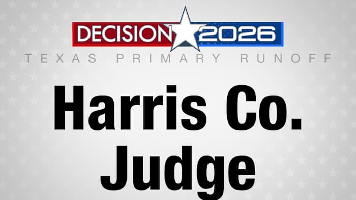 Harris County Judge Primary Runoff Election results for May 26, 2026
