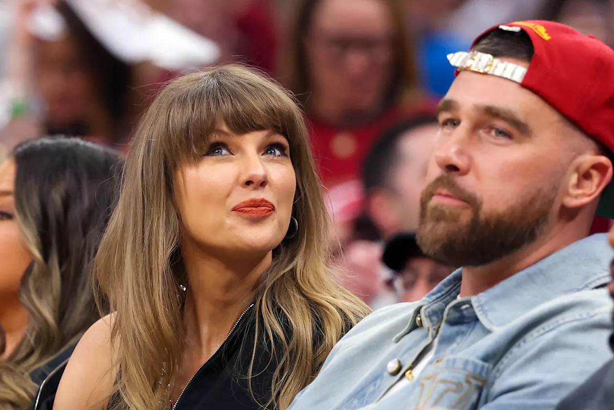 Taylor Swift Sits Courtside at Knicks-Cavaliers as ESPN Calls Her ‘Travis Kelce’s Fiancée’