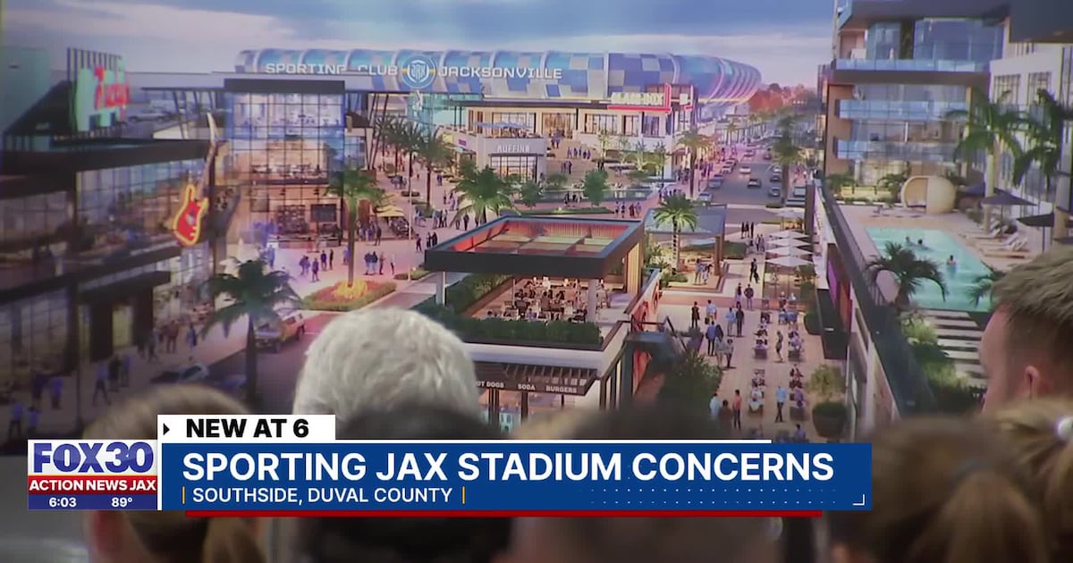 Residents say planned Sporting Jax stadium could bring traffic, flooding concerns – 104.5 WOKV