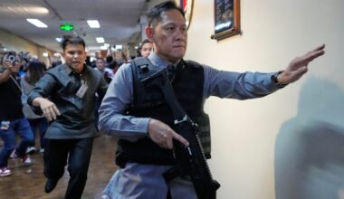 Philippine senator wanted by International Criminal Court flees Senate : NPR