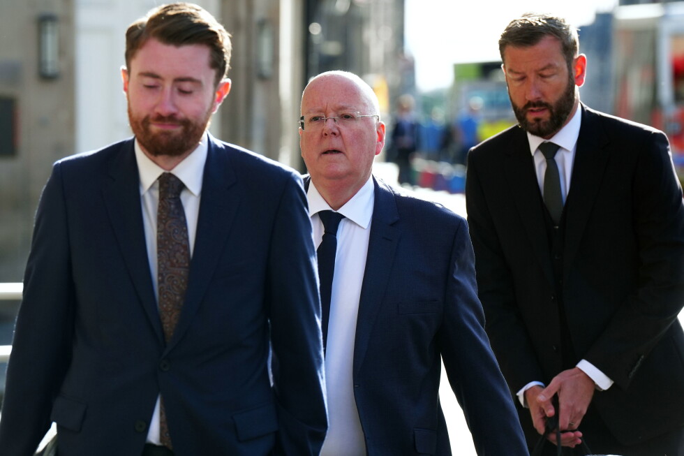 Estranged husband of former Scottish leader pleads guilty to embezzlement from party