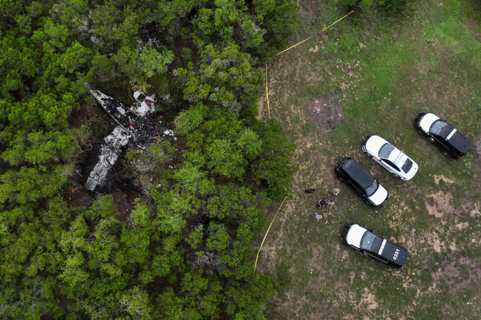 Small plane crashes in Texas Hill Country, killing all 5 on board