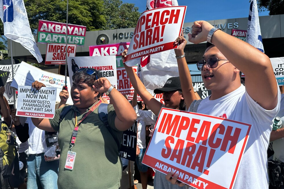Philippine House votes to impeach Vice President Sara Duterte