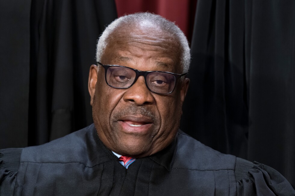 Justice Clarence Thomas makes Supreme Court history