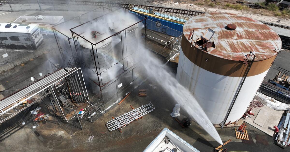 Why is Garden Grove chemical tank leak so hard to fix?