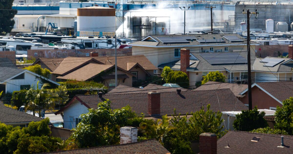 Potential crack on Garden Grove chemical tank, reducing explosion risk