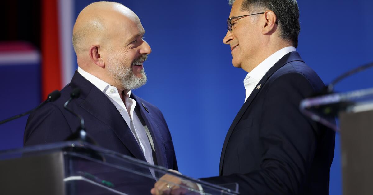 Hilton, Becerra in tightening race in final weeks of California governor's campaign