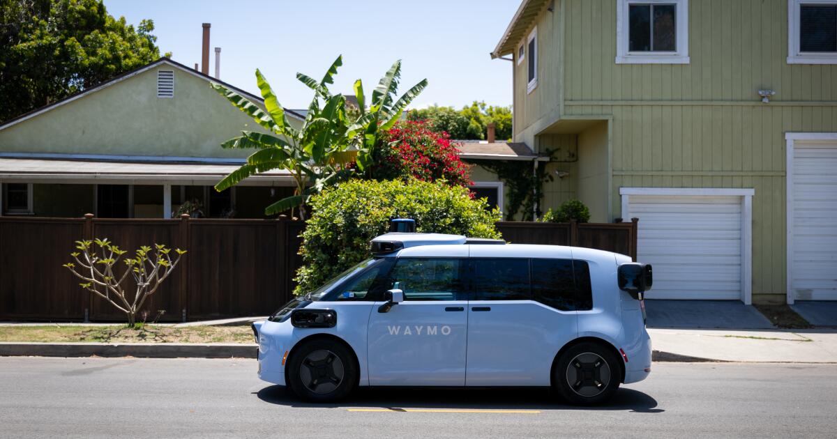 Waymo launches services with cheaper robotaxis in Los Angeles