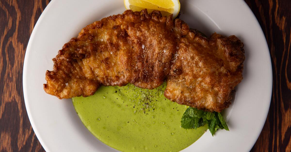 Wilde's, a new crown jewel of L.A. dining, excels at "Cal-British" cooking