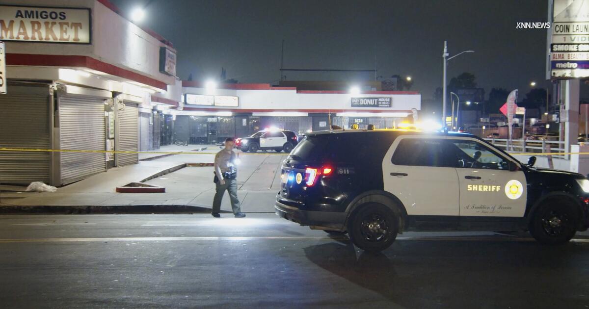 Deadly triple shooting outside L.A. County strip mall