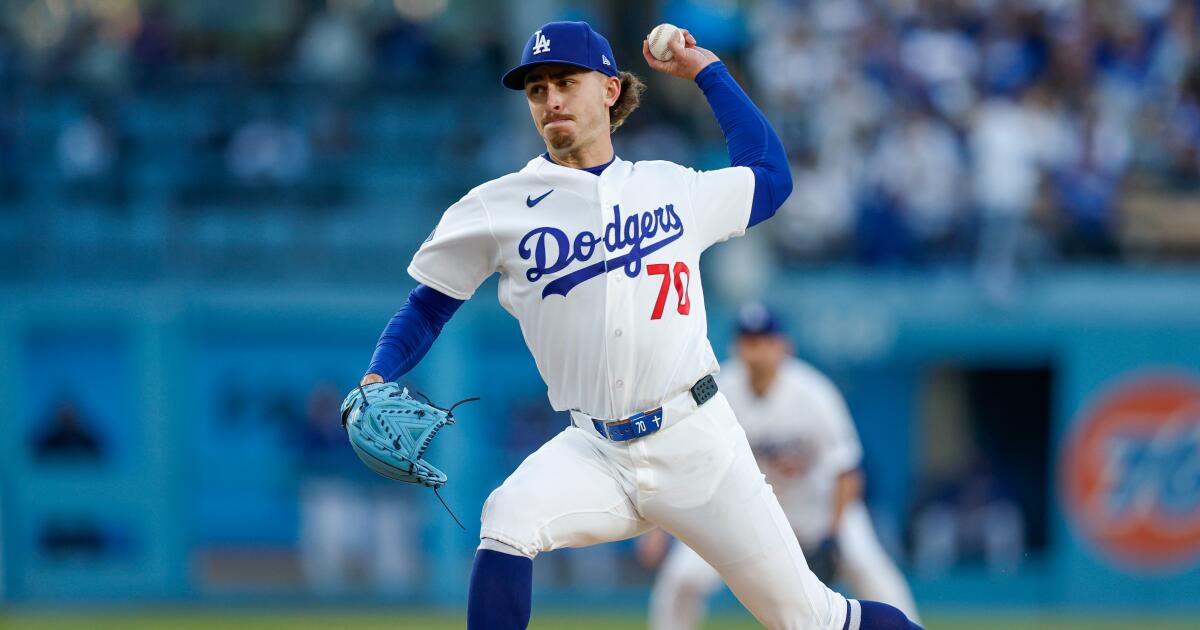 Justin Wrobleski's one-hit gem delivers Dodgers to win over Phillies