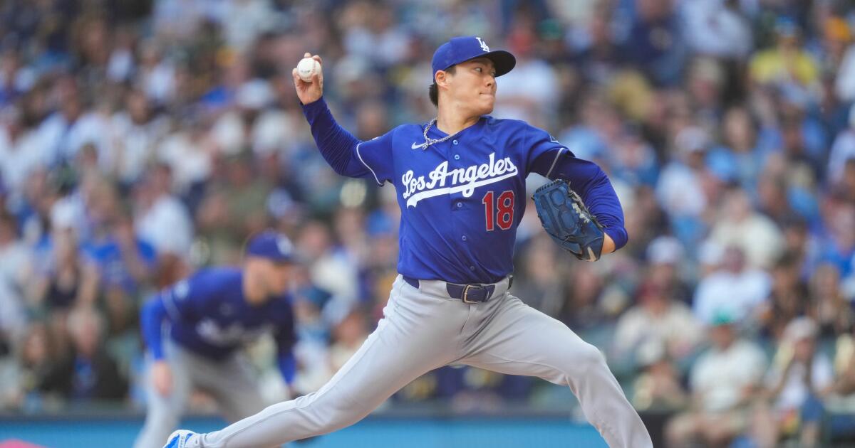 Dodgers bullpen extends scoreless streak, beats host Brewers