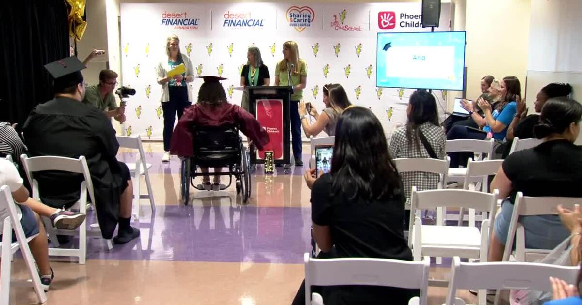 Phoenix Children’s Hospital patients graduate, celebrate end of school year