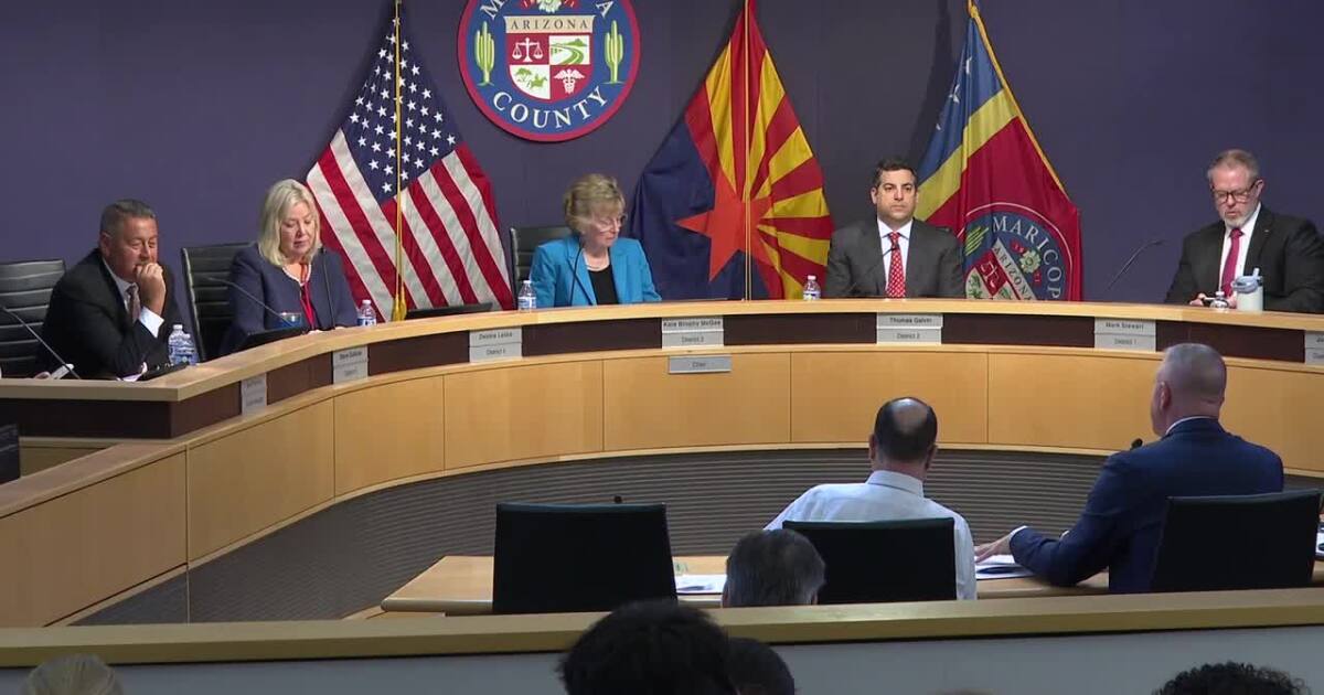 'Very disappointed': Maricopa County supervisors approve Project Baccera