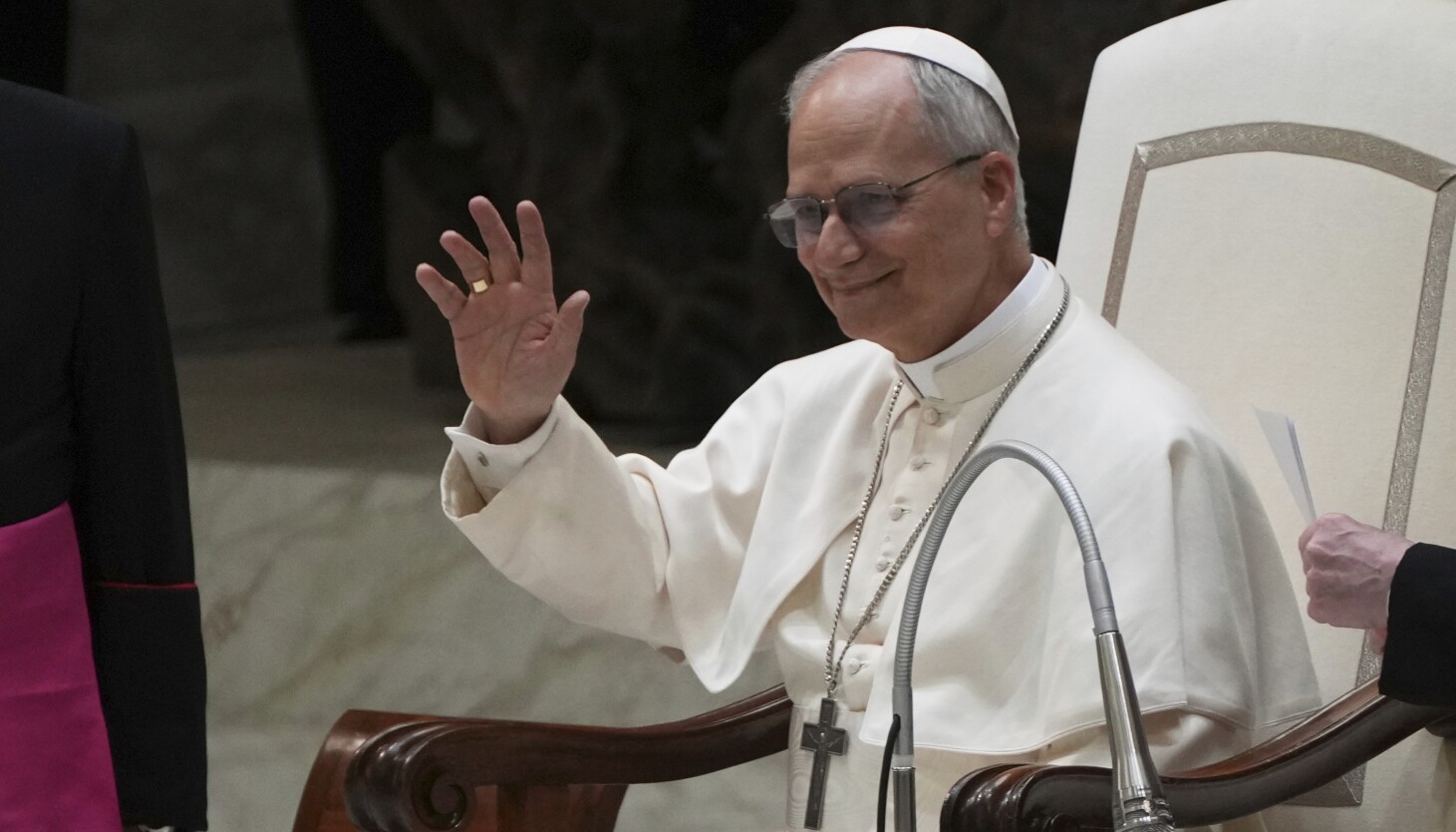 Pope Leo called his bank to change his address and phone number; they hung up on him