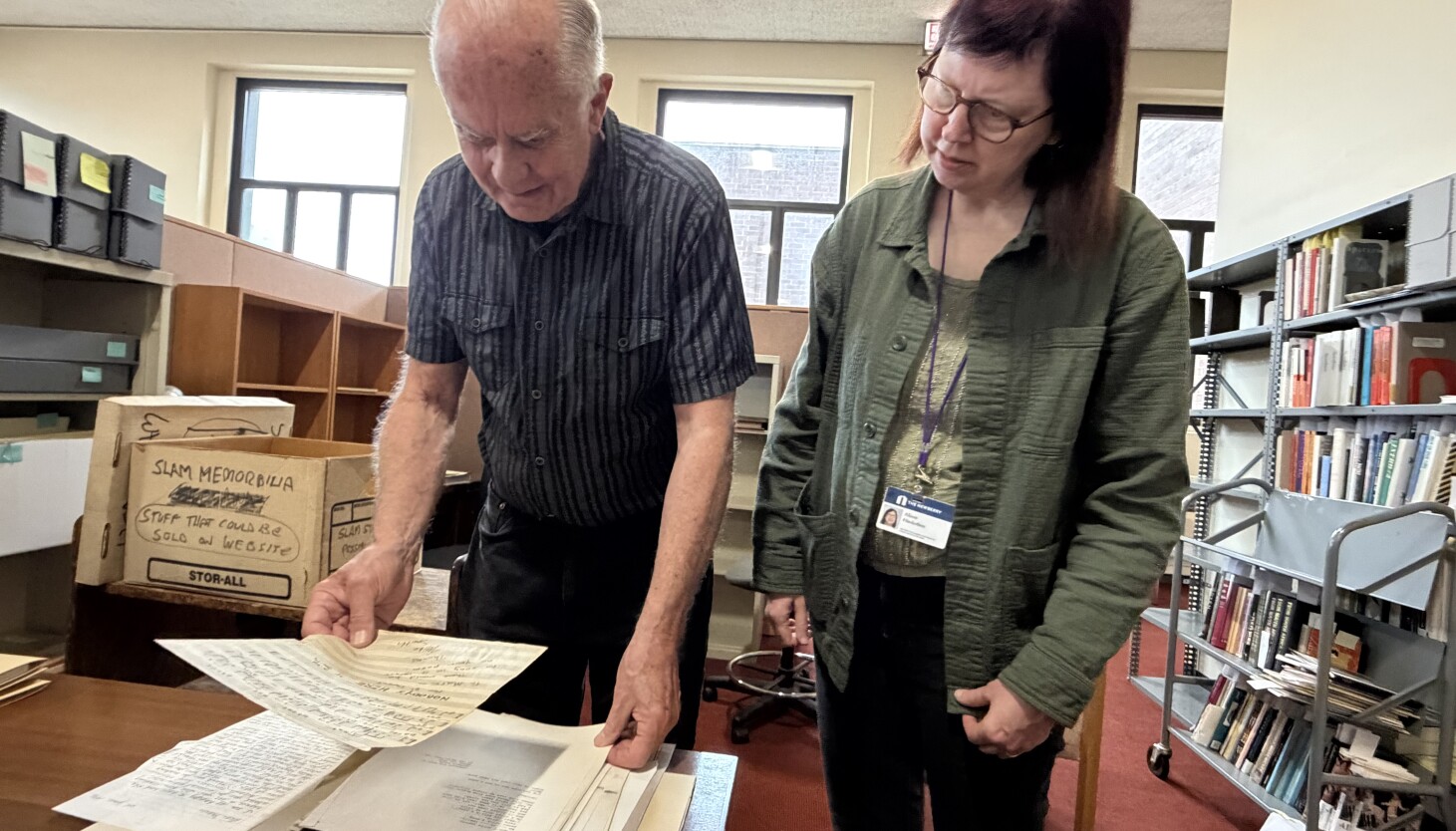 From garbage into the stuff of history, an Illinois poet donates a trove to the Newberry