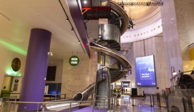 Giant slide at new Griffin Museum of Science and Industry exhibit set to be a scene stealer