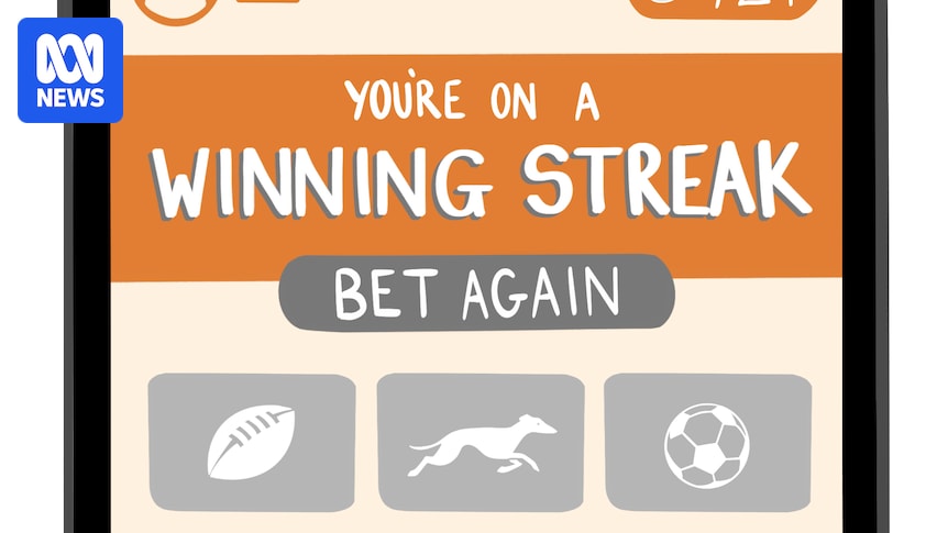 Experts say gambling companies use 'dark patterns' to hook Australians