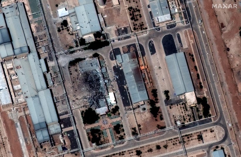  Satellite image shows a close up view of destroyed buildings at Isfahan Nuclear Technology Center, after it was hit by US airstrikes, in Isfahan, Iran, June 22, 2025.