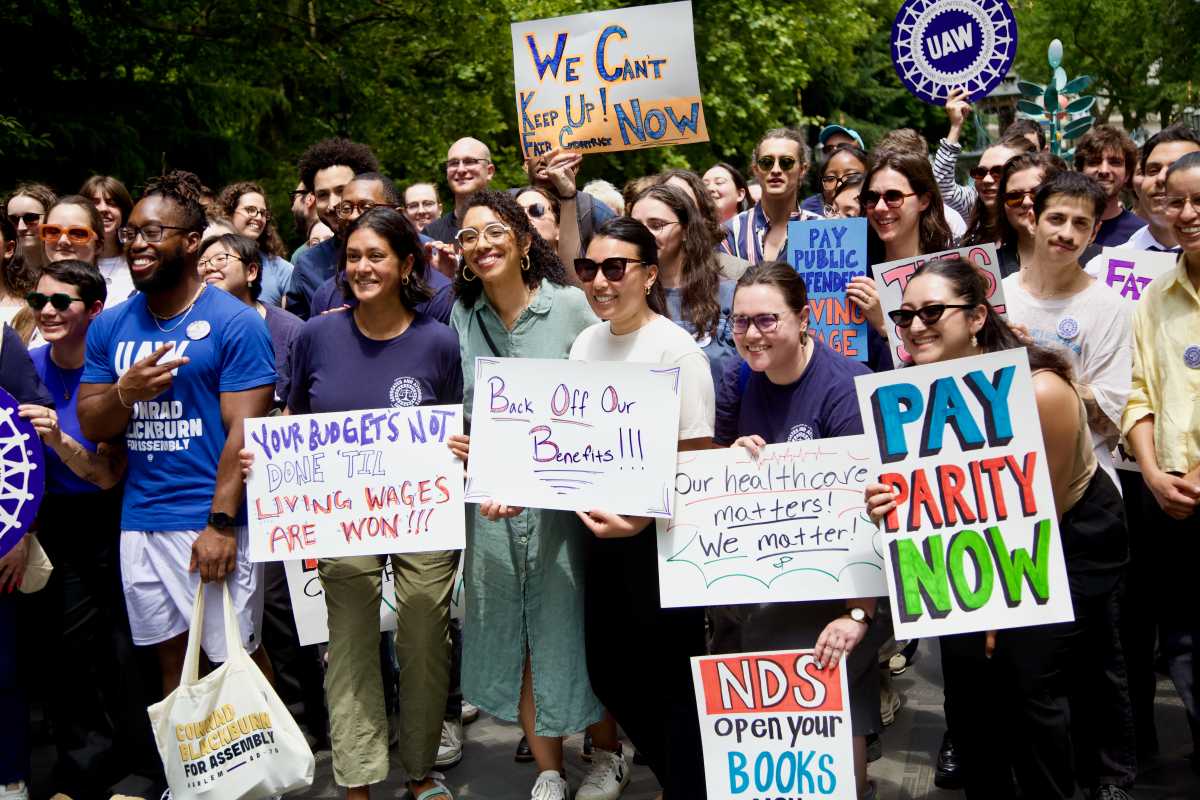 NYC public defender unions push to get funding in the city budget