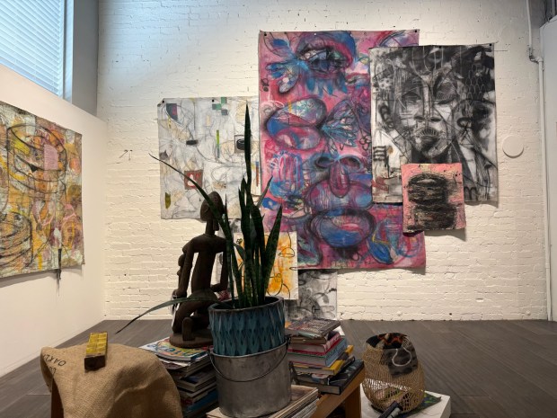 Artist Michael Gadlin's solo show 