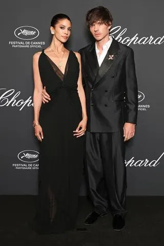 Kenya Kinski-Jones and Will Peltz in May 2026Credit: Andreas Rentz/Getty