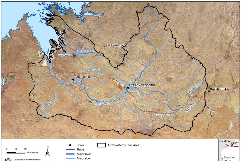 Fitzroy water plan area