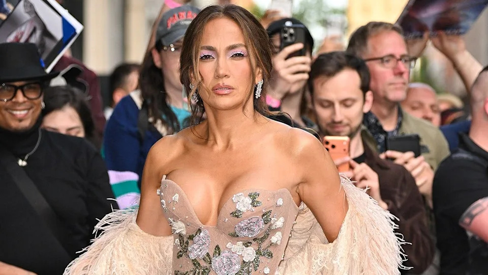 Jennifer Lopez at the New York premiere of