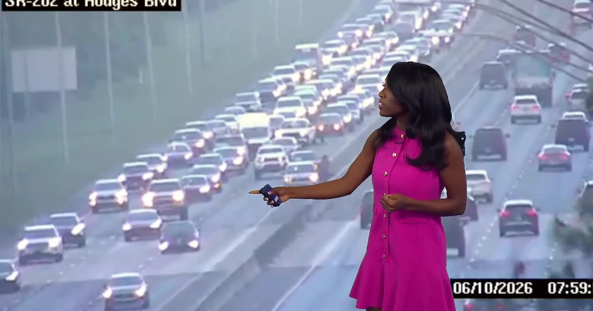 Major delays reported on JTB, I-10 in Jacksonville