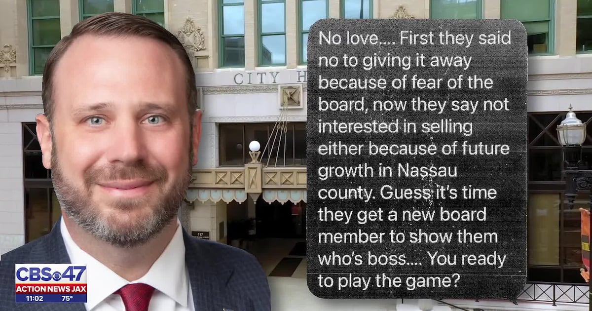 New unredacted messages released in State Attorney subpoena involving JEA and city council president