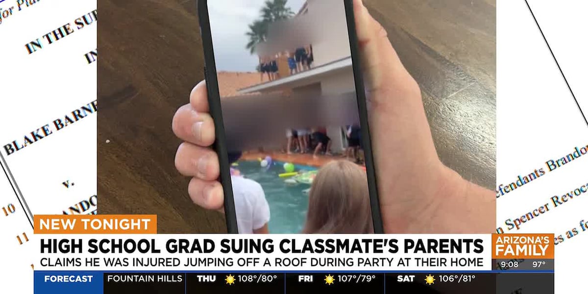 Teen sues after roof jump at Phoenix party goes horribly wrong