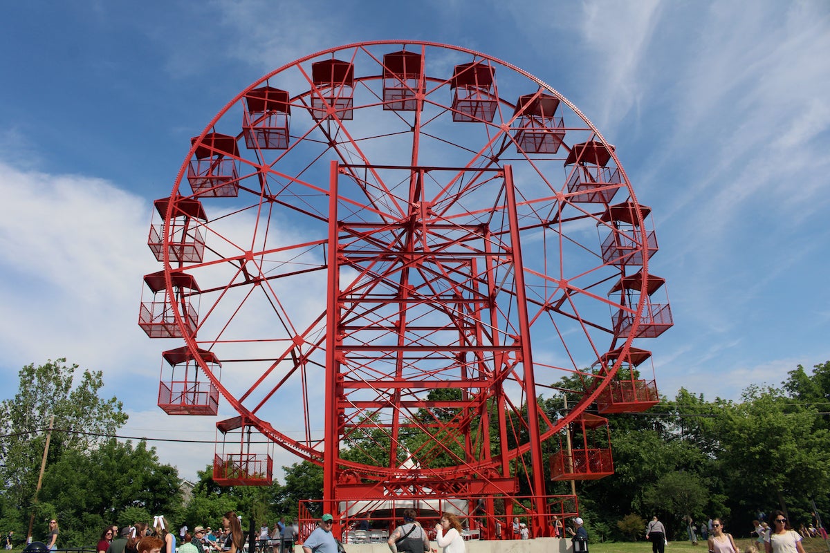 Phoenixville, PA, home to oldest Ferris wheel in the world