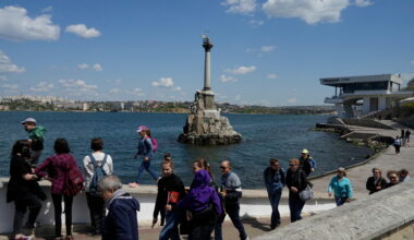 A fuel shortage hits Crimea after Ukrainian attacks on the Russian-held peninsula