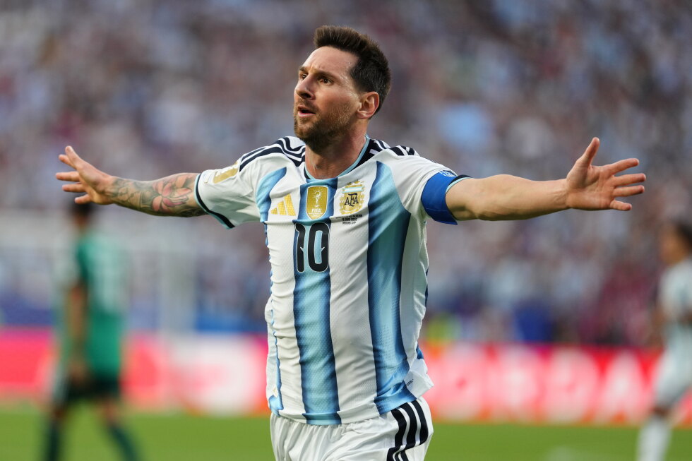 Messi ties men's FIFA World Cup scoring record with a hat trick