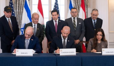 Israel and Lebanon sign framework agreement with US, Rubio says