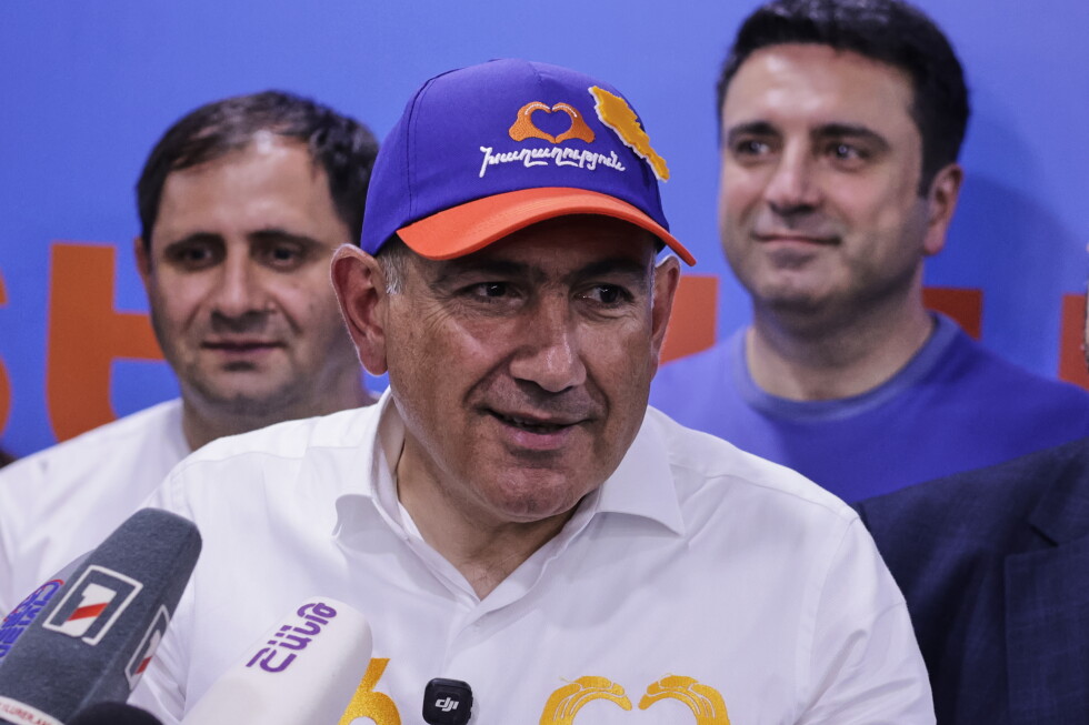 Armenian Prime Minister Nikol Pashinyan claims victory following general election
