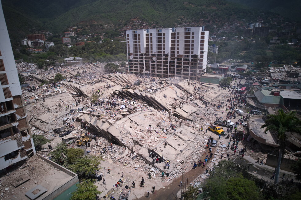 Crucial window for rescuing survivors narrows as Venezuela enters third day after twin quakes
