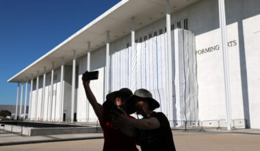Trump's name is gone from the Kennedy Center's facade, official says
