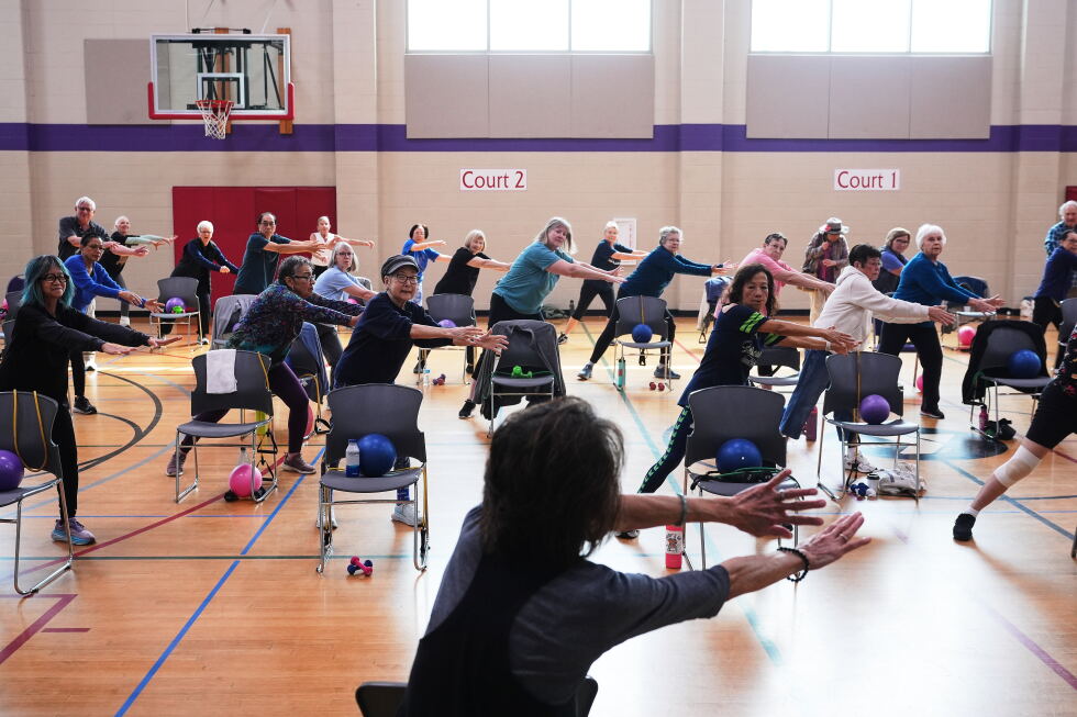 Older exercise instructors can motivate their peers