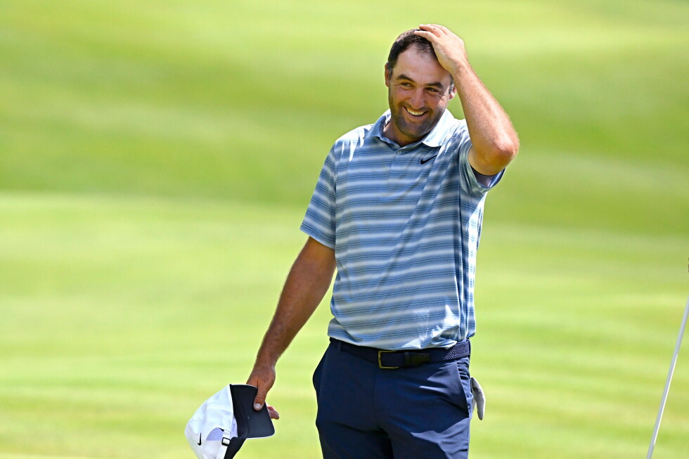 Scheffler misses out on another sub-60 round and posts 60 for early target at Travelers