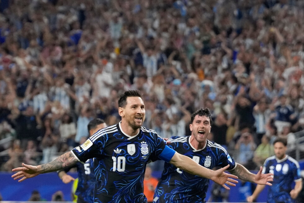 Messi becomes first to score in 7 straight FIFA World Cup games