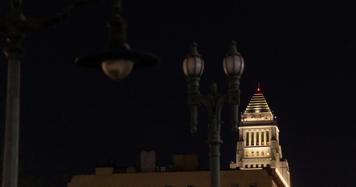 L.A. property owners reject $80 million streetlight funding increase