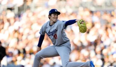 Roki Sasaki struggles with command early, Dodgers fall to Padres