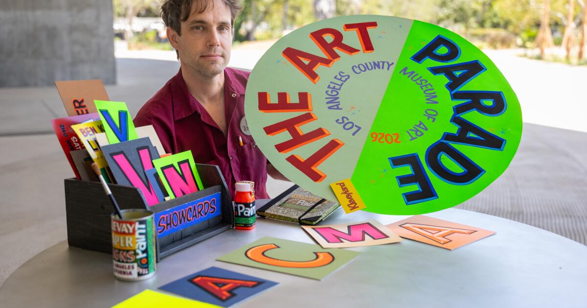 LACMA's Art Parade gets ready to roll down Wilshire Boulevard